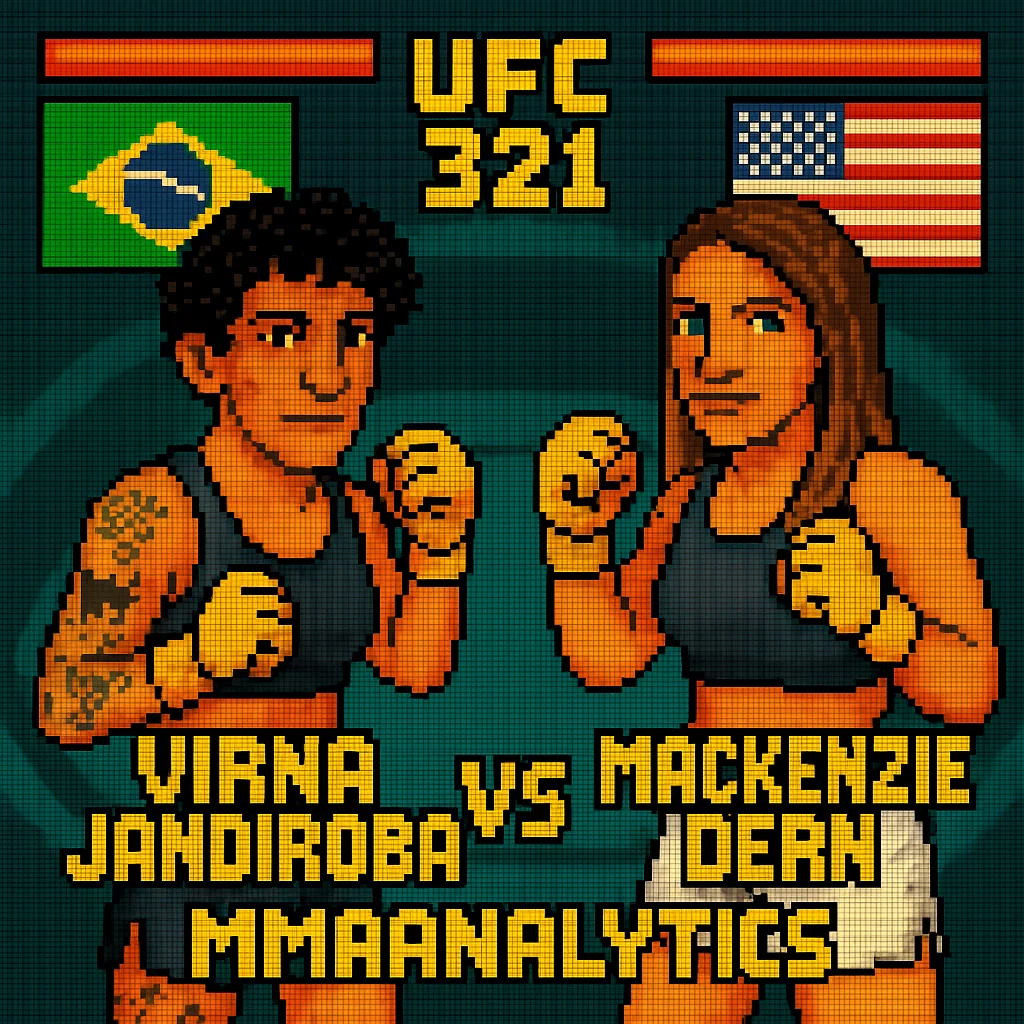 Virna Jandiroba vs Mackenzie Dern - UFC Abu Dhabi